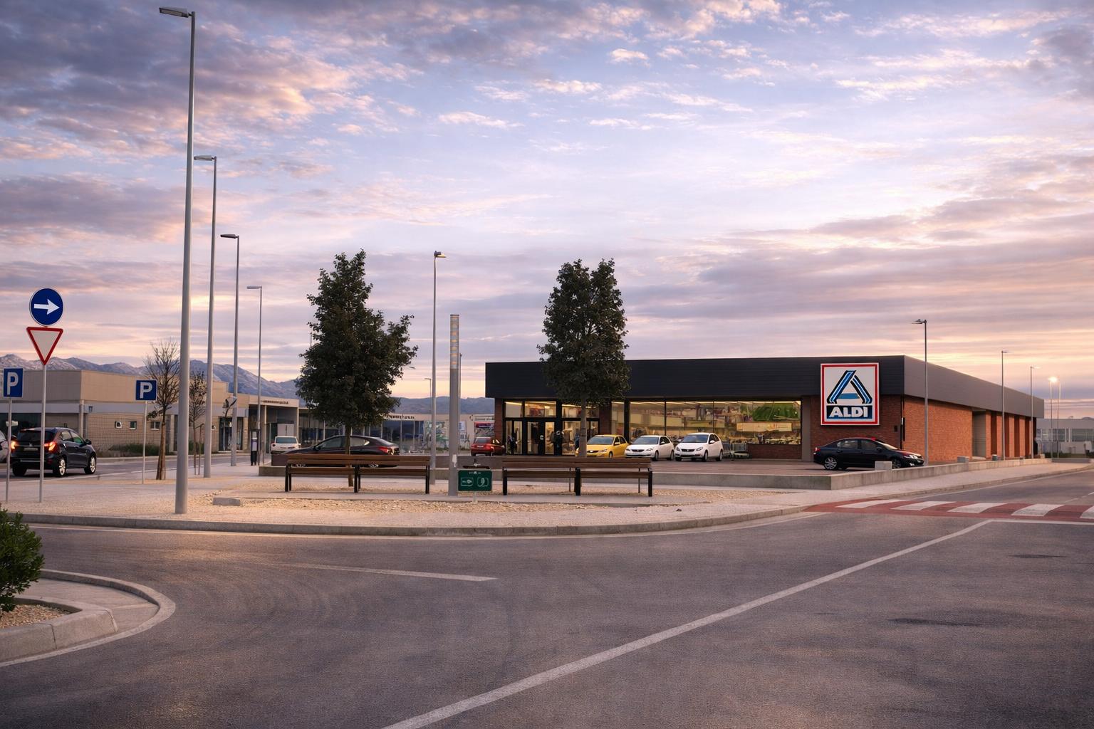 Suelo estructurado para salida retail