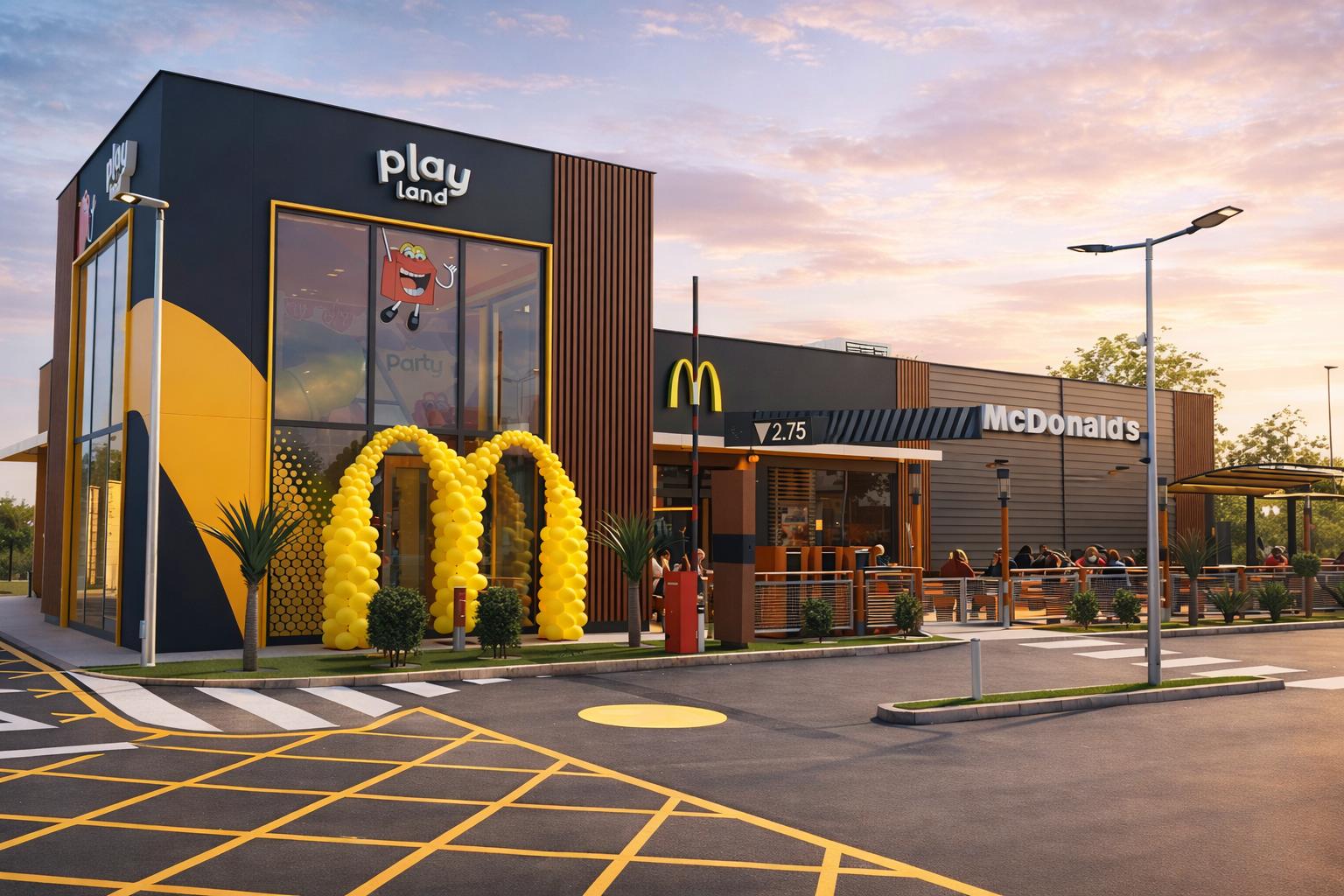 Marca implantada con salida optimizada